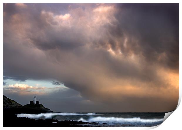 STORM OVER BRACELET BAY Print by Anthony R Dudley (LRPS)