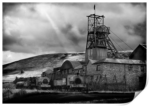 BIG PIT Print by Anthony R Dudley (LRPS)