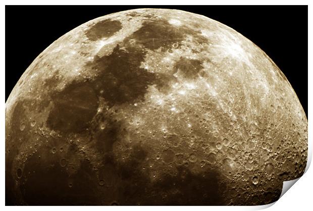 The Moon Print by stephen walton