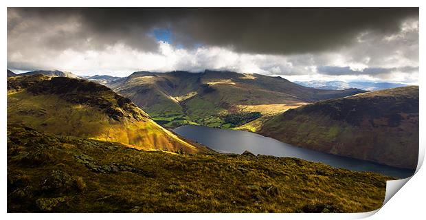 Lake District yewbarrow Print by Simon Wrigglesworth