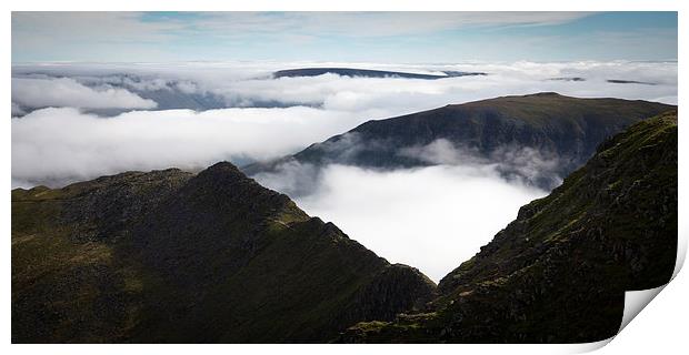 Striding Edge Print by Simon Wrigglesworth