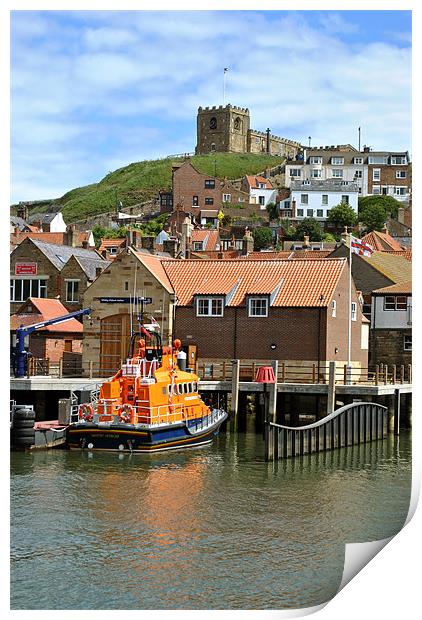The Whitby Lifeboat Print by graham young