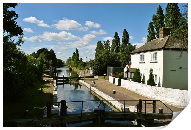 Southall Top Lock Print by graham young