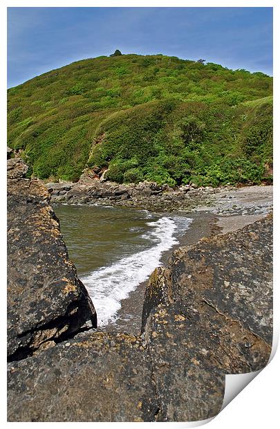 Lee Bay  Print by graham young