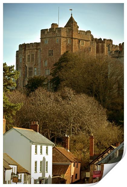 Dunster Castle Print by graham young