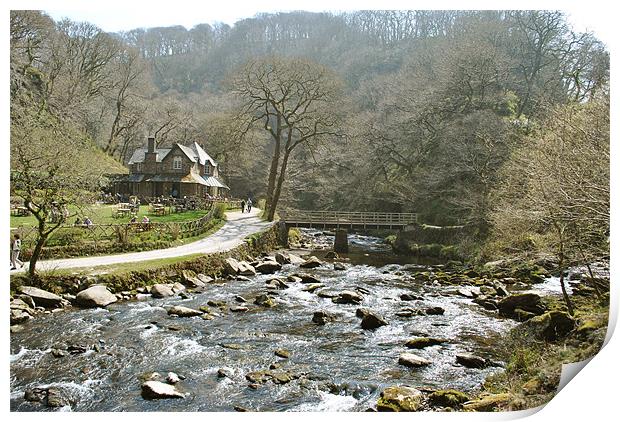 Watersmeet Print by graham young