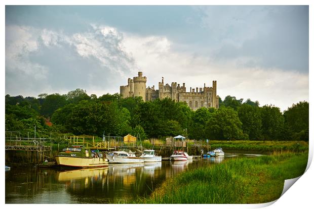 Arundel Castle Print by graham young