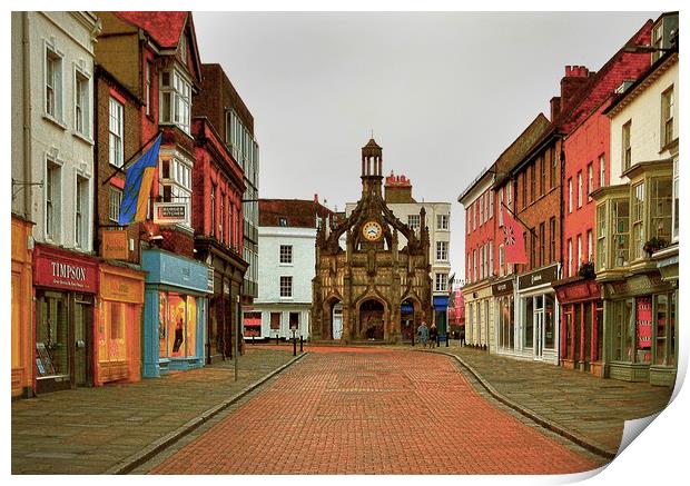 Chichester Market Cross Print by graham young