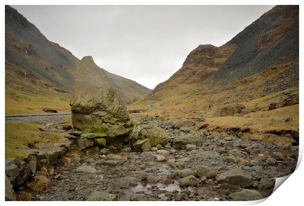 Honister Pass Print by graham young