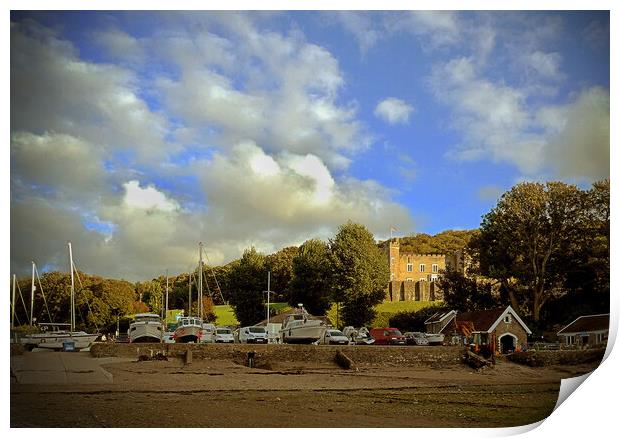 Watermouth Harbour, North Devon  Print by graham young