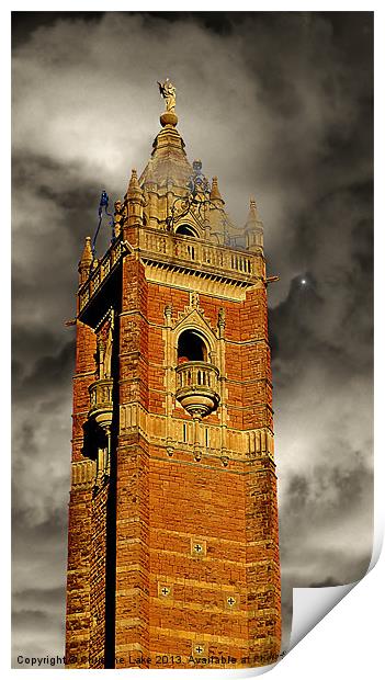 Cabot Tower Print by Christine Lake