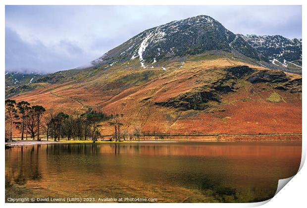 High Stile Buttermere Print by David Lewins (LRPS)