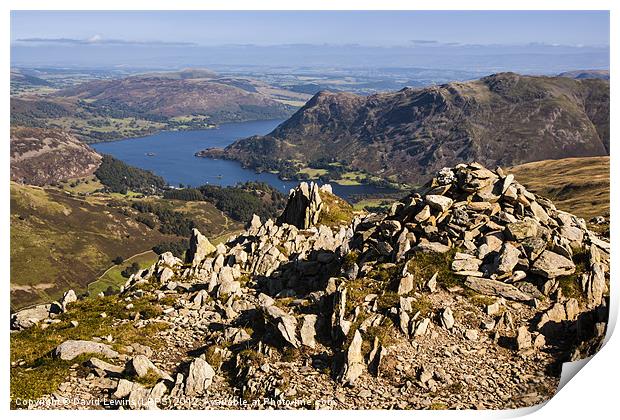 Ullswater View Print by David Lewins (LRPS)