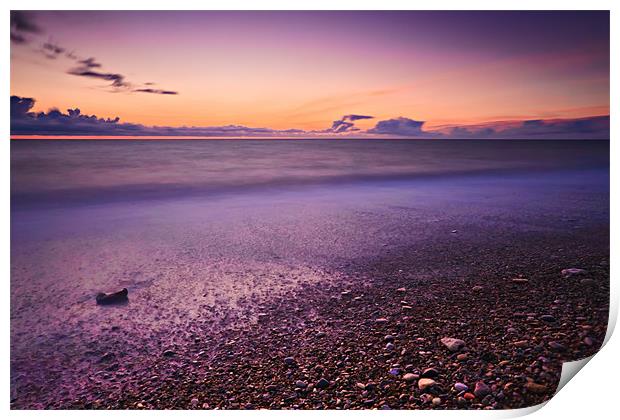 Sunrise North Sea Print by David Lewins (LRPS)