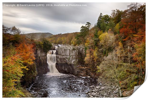 Autumnal High Force Print by David Lewins (LRPS)