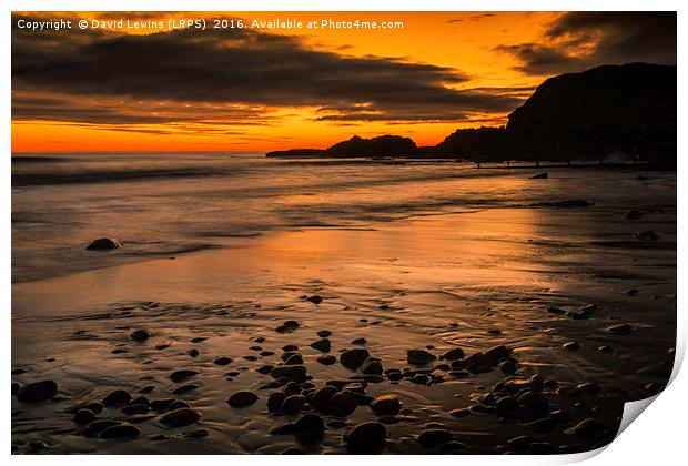 Featherbed Sunrise Print by David Lewins (LRPS)