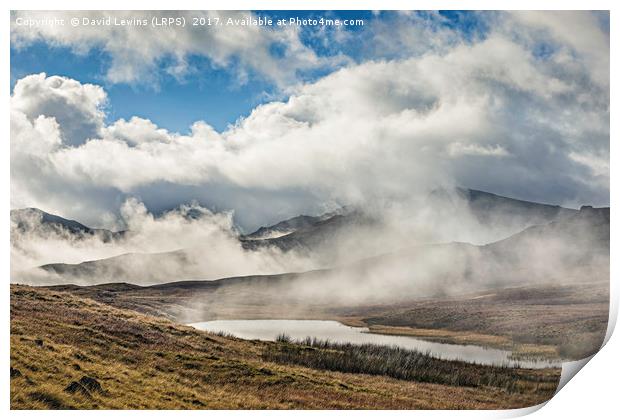 Red Tarn Atmospherics Print by David Lewins (LRPS)