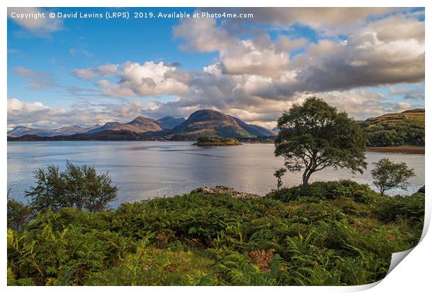 Loch Torridon Print by David Lewins (LRPS)