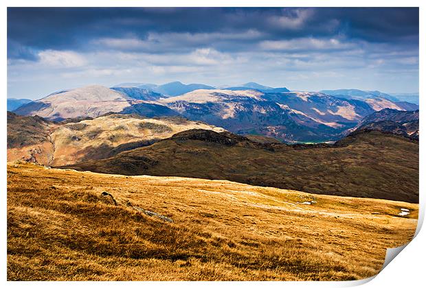 Jaws of Borrowdale, Cumbria Print by David Lewins (LRPS)