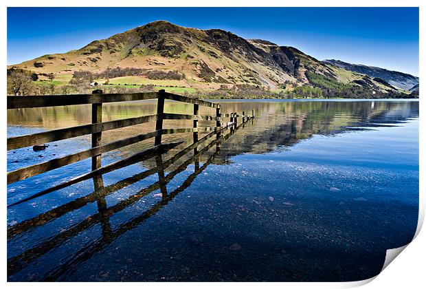 Buttermere Fell, Cumbria Print by David Lewins (LRPS)