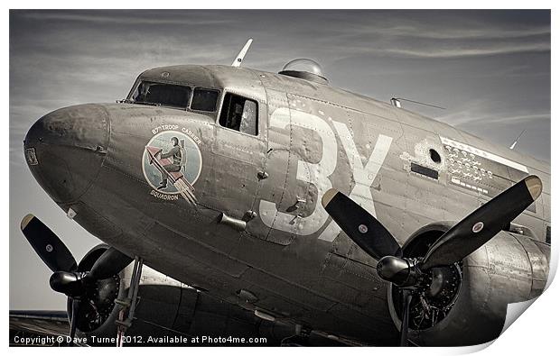 C-47 Dakota Print by Dave Turner