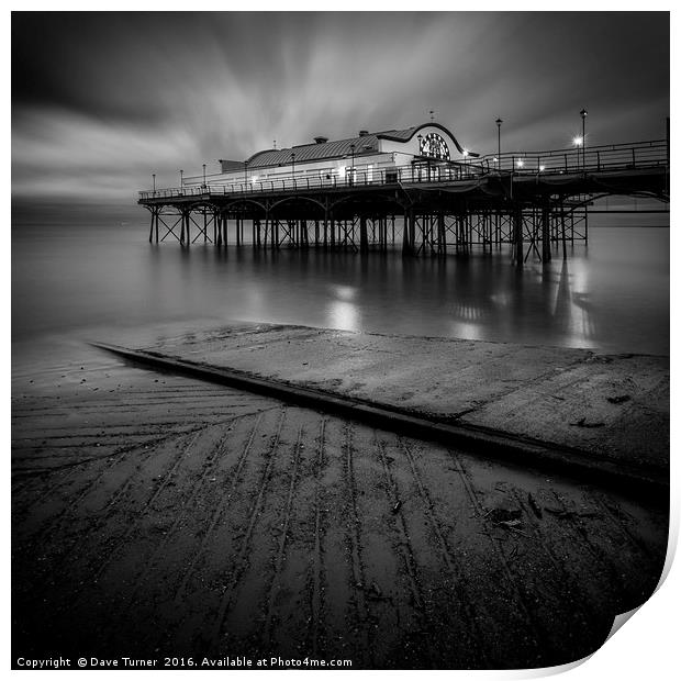 Cleethorpes Pier, Lincolnshire Print by Dave Turner