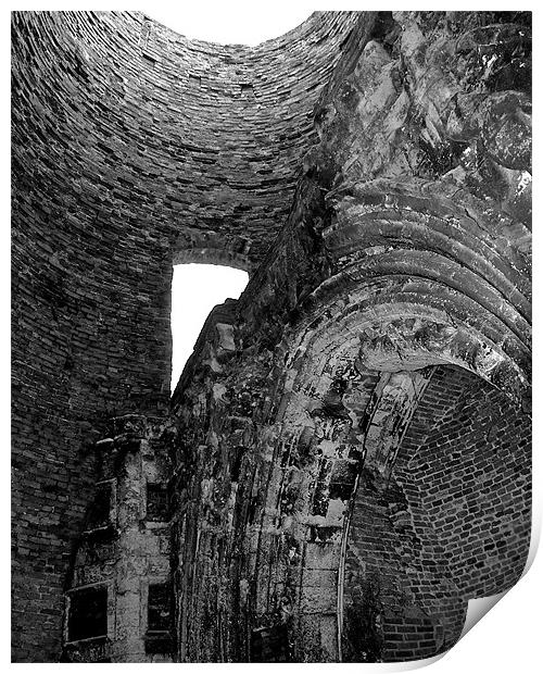 Inside St Benets Print by Robert Geldard