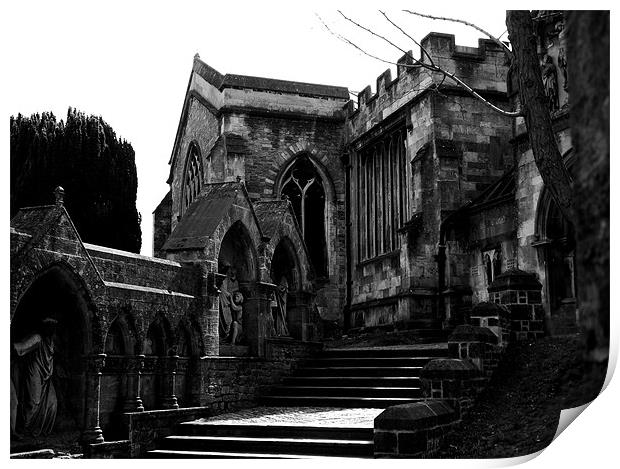 Frome Church Print by Donna Collett