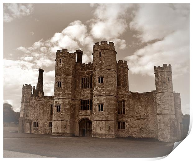 Titchfield Abbey - Soft edged framing Print by Donna Collett