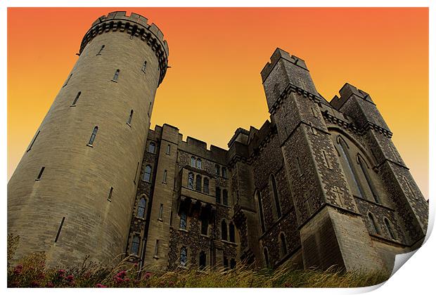 Arundel Castle Print by Ian Jeffrey