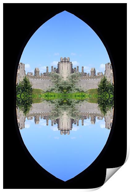 Castle Print by Ian Jeffrey