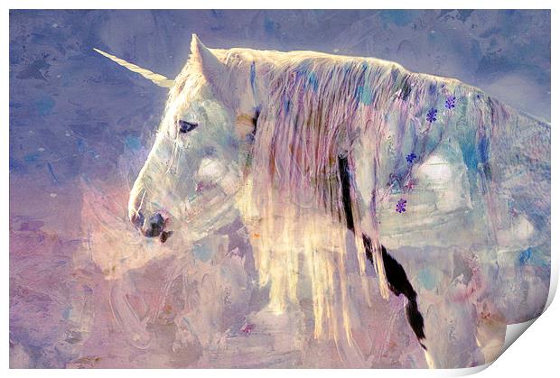 The Unicorn Print by Dawn Cox