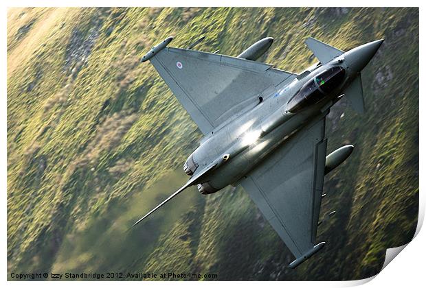 Eurofighter Typhoon Print by Izzy Standbridge