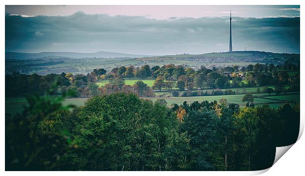 Towards the mast Print by richard downes