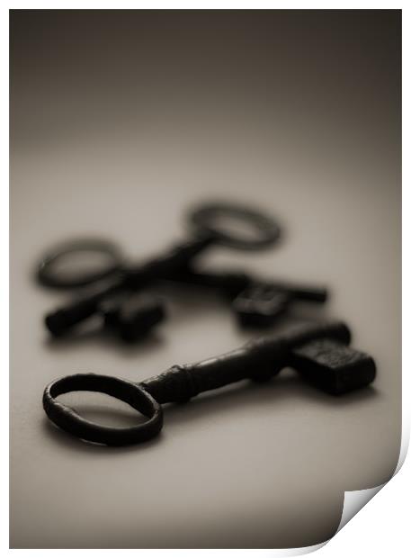 Keys... Print by K. Appleseed.