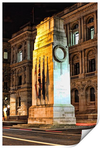 The Cenotaph, Whitehall Print by Phil Hall