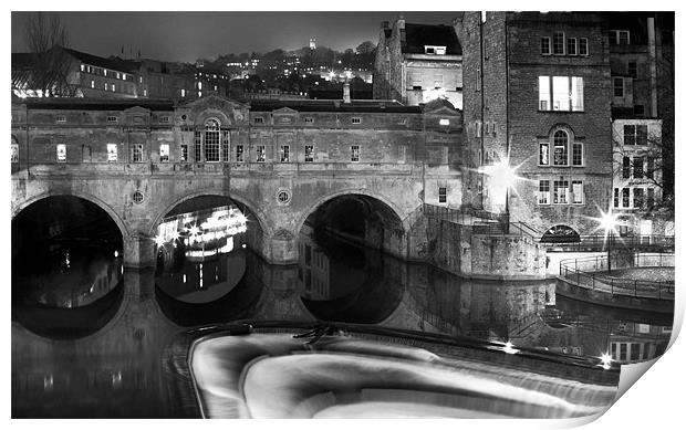 Bath Pulteney Bridge Print by Tony Bates