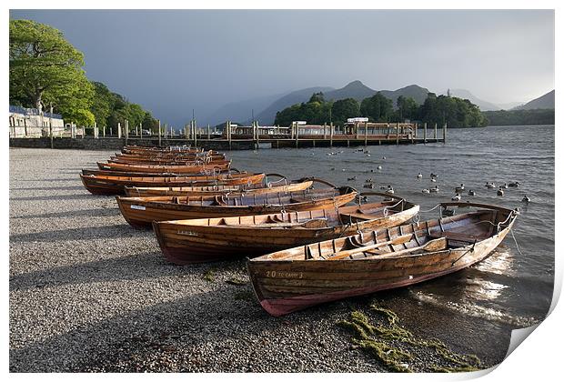 Derwent water Print by Tony Bates