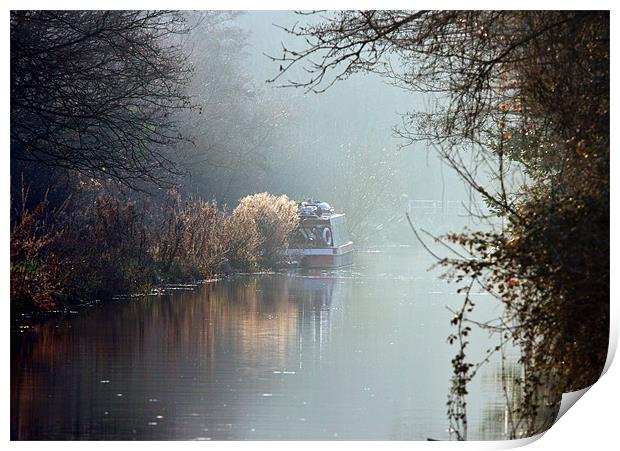 Kennet and Avon Canal Print by Tony Bates