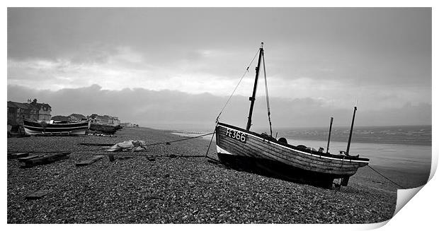 Dungeness fishing boat Print by Tony Bates