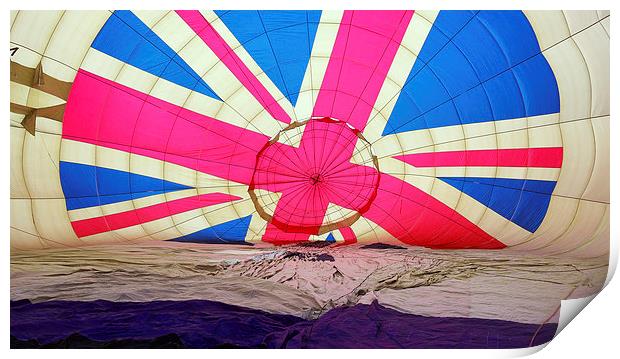  Hot air balloon Print by Tony Bates