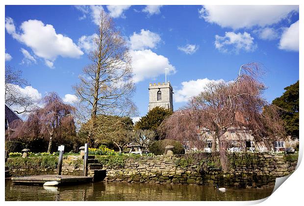  Wareham Dorset Print by Tony Bates