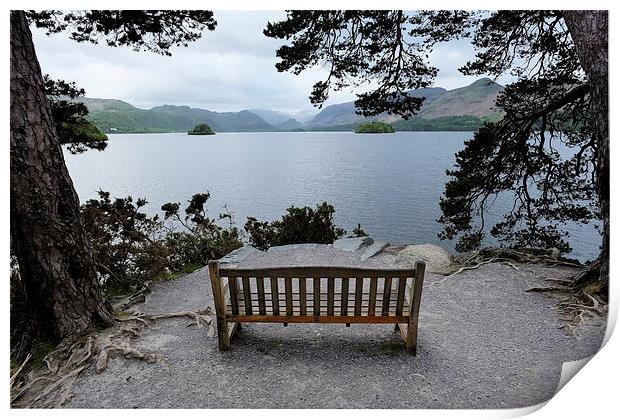  Friars Crag Print by Tony Bates