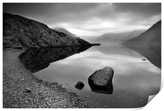 Calm Waters Print by Tony Bates