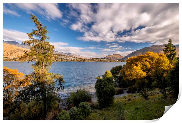 Queenstown Print by Tony Bates