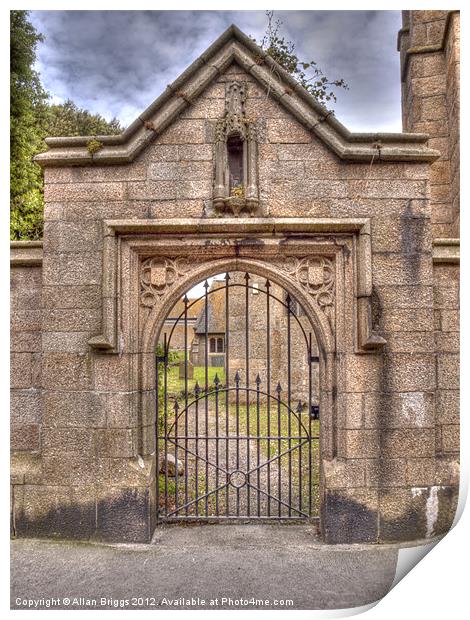 St. Ives Parish Church Print by Allan Briggs