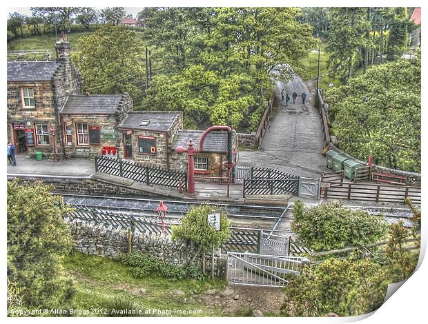 Goathland Station Print by Allan Briggs