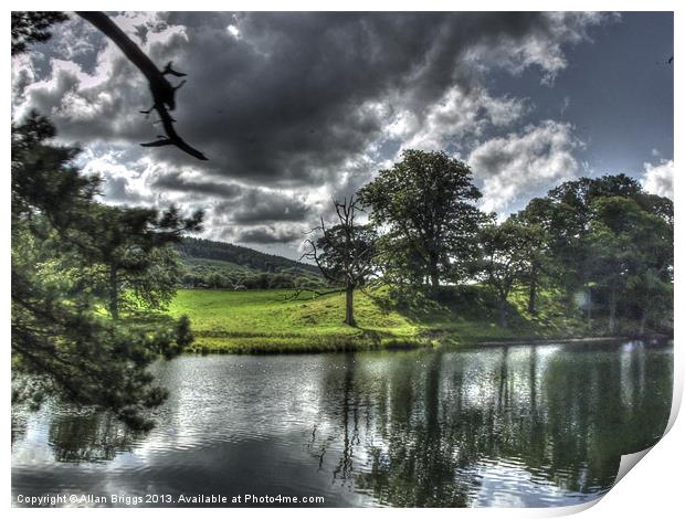 Lake Windermere Print by Allan Briggs