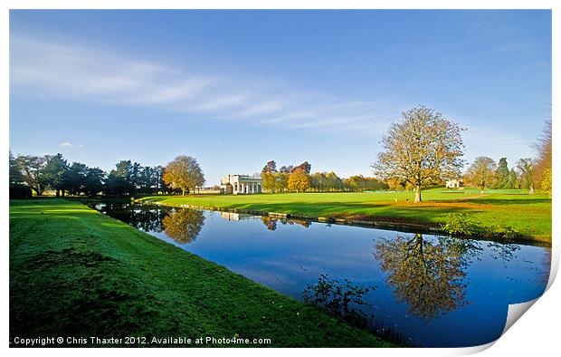 Bowling Green House 2 Print by Chris Thaxter