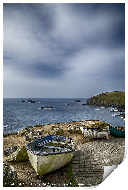 Serenity at Lizard Point Print by Chris Thaxter